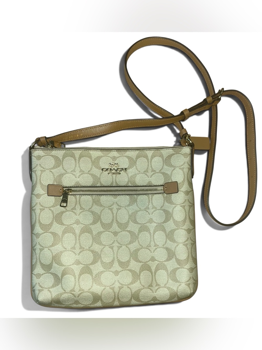 Coach Rowan File Bag in Signature Canvas